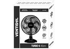 Ventilador de Mesa Ventisol Premium Turbo 6 40cm 3 Velocidades