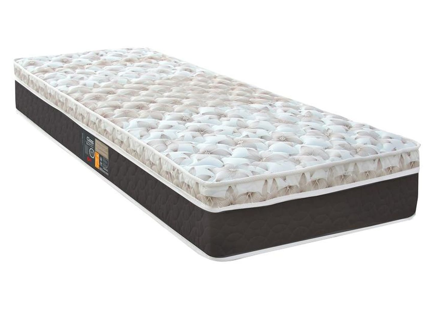 Colchão Solteiro Castor Mola Ensacadas/Pocket 88x188cm Sleep Class One Face