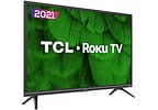 Smart TV 43” Full HD LED TCL Roku TV 43RS520 - Wi-Fi Alexa Google e Siri 3 HDMI 1 USB