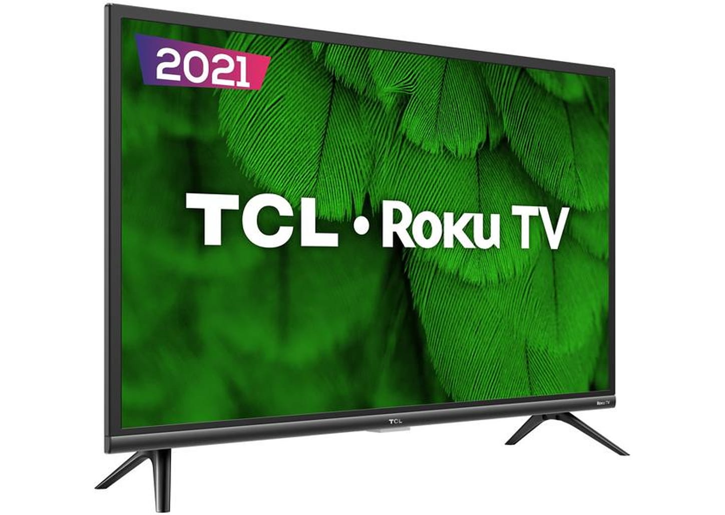 Smart TV 43” Full HD LED TCL Roku TV 43RS520 - Wi-Fi Alexa Google e Siri 3 HDMI 1 USB