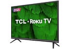 Smart TV 43” Full HD LED TCL Roku TV 43RS520 - Wi-Fi Alexa Google e Siri 3 HDMI 1 USB