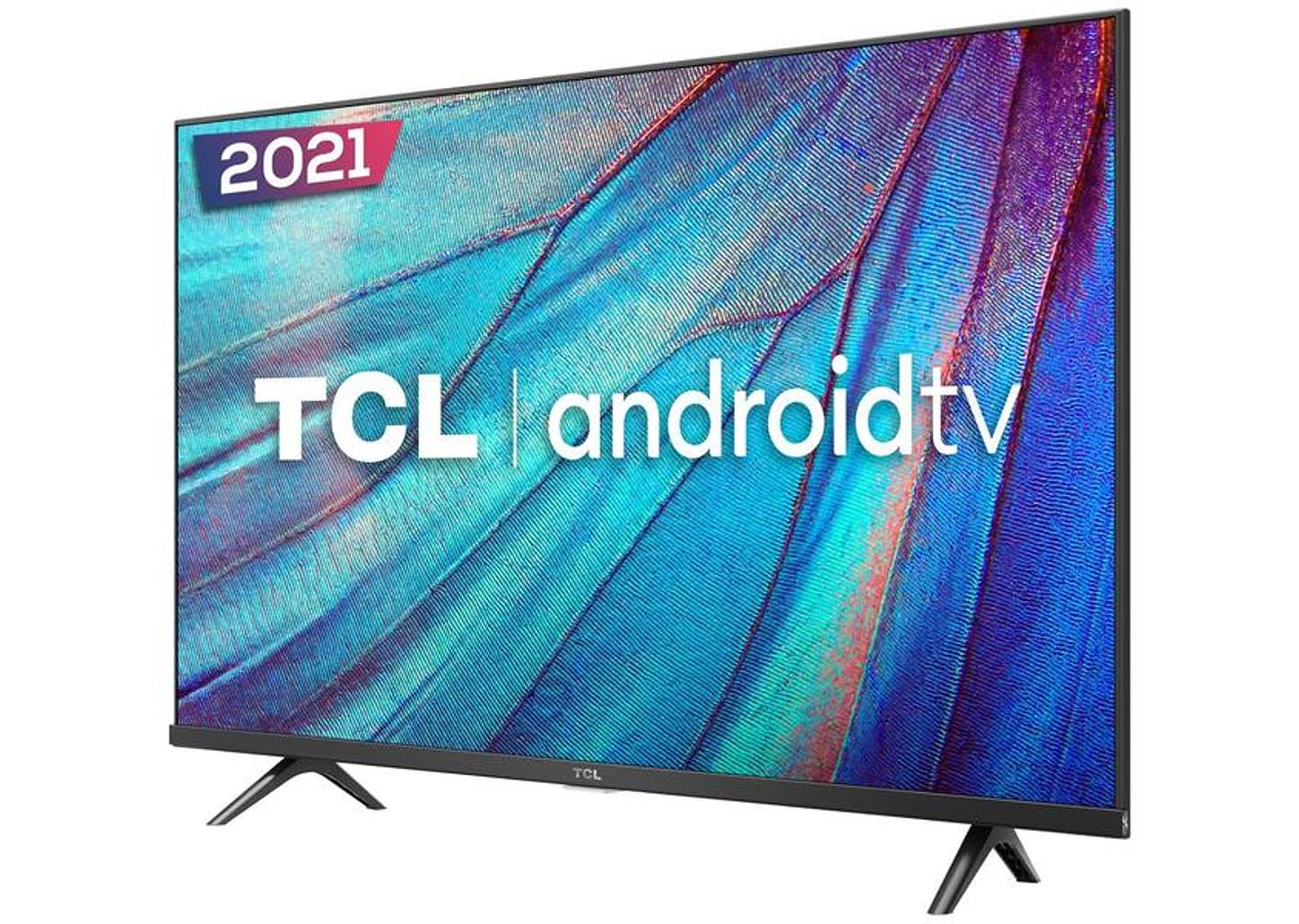 Smart TV 43” Full HD LED TCL Android TV 43S615 - VA Wi-Fi Bluetooth HDR Google Assistente Built-in
