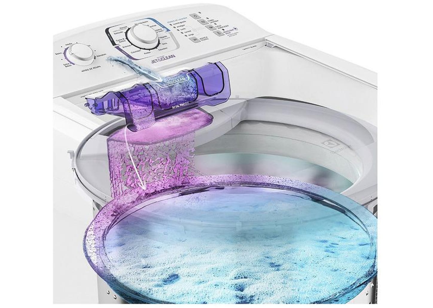 Lavadora de Roupas Electrolux LAC12 12Kg Cesto Inox 12 Programas de Lavagem