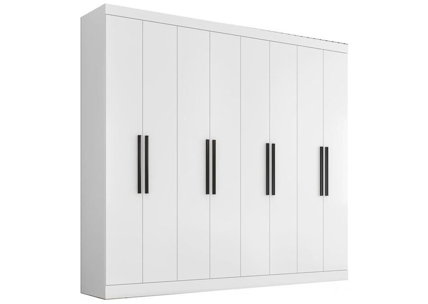 Guarda-roupa Casal 8 Portas 4 Gavetas Araplac 1684
