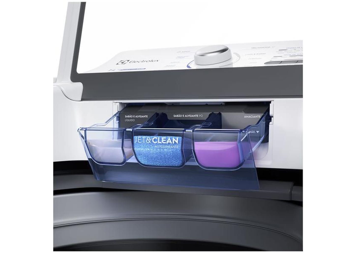 Lavadora de Roupas Electrolux Essential Care 14Kg Cesto Inox 11 Programas de Lavagem Branca