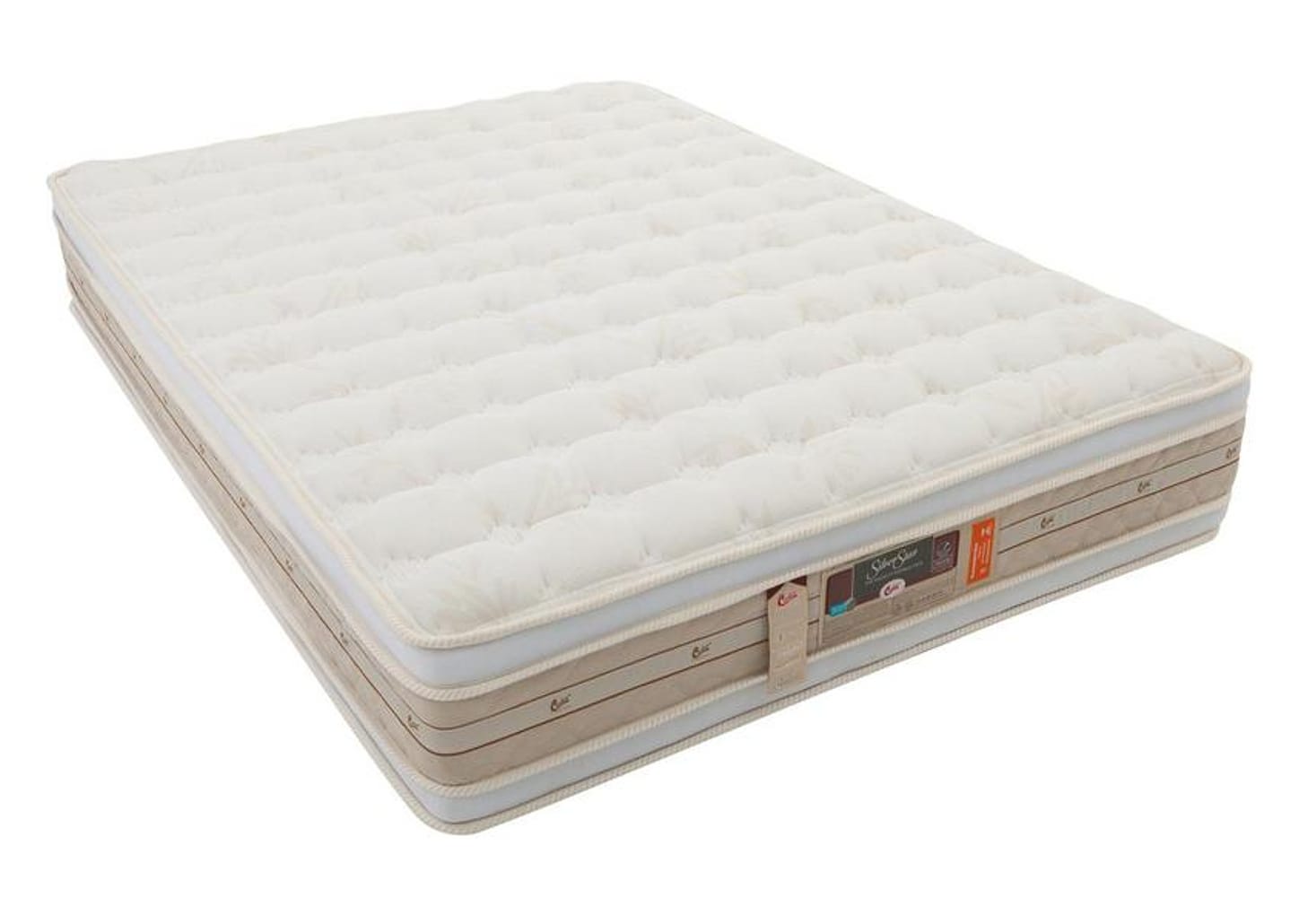 Colchão Casal Castor Mola Ensacadas/Pocket 34cm de Altura Silver Star