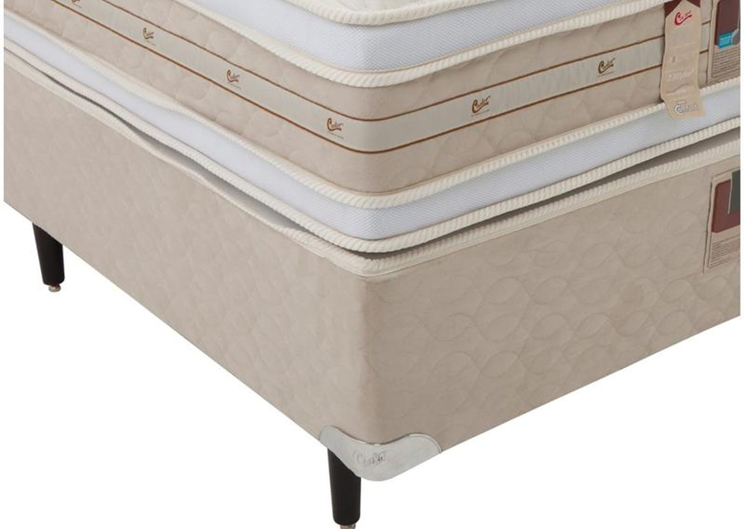 Colchão Casal Castor Mola Ensacadas/Pocket 34cm de Altura Silver Star