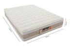 Colchão Casal Castor Mola Ensacadas/Pocket 34cm de Altura Silver Star