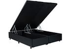 Base Cama Box Queen V-Joy Bipartido com Baú 38x158x198cm Bravus
