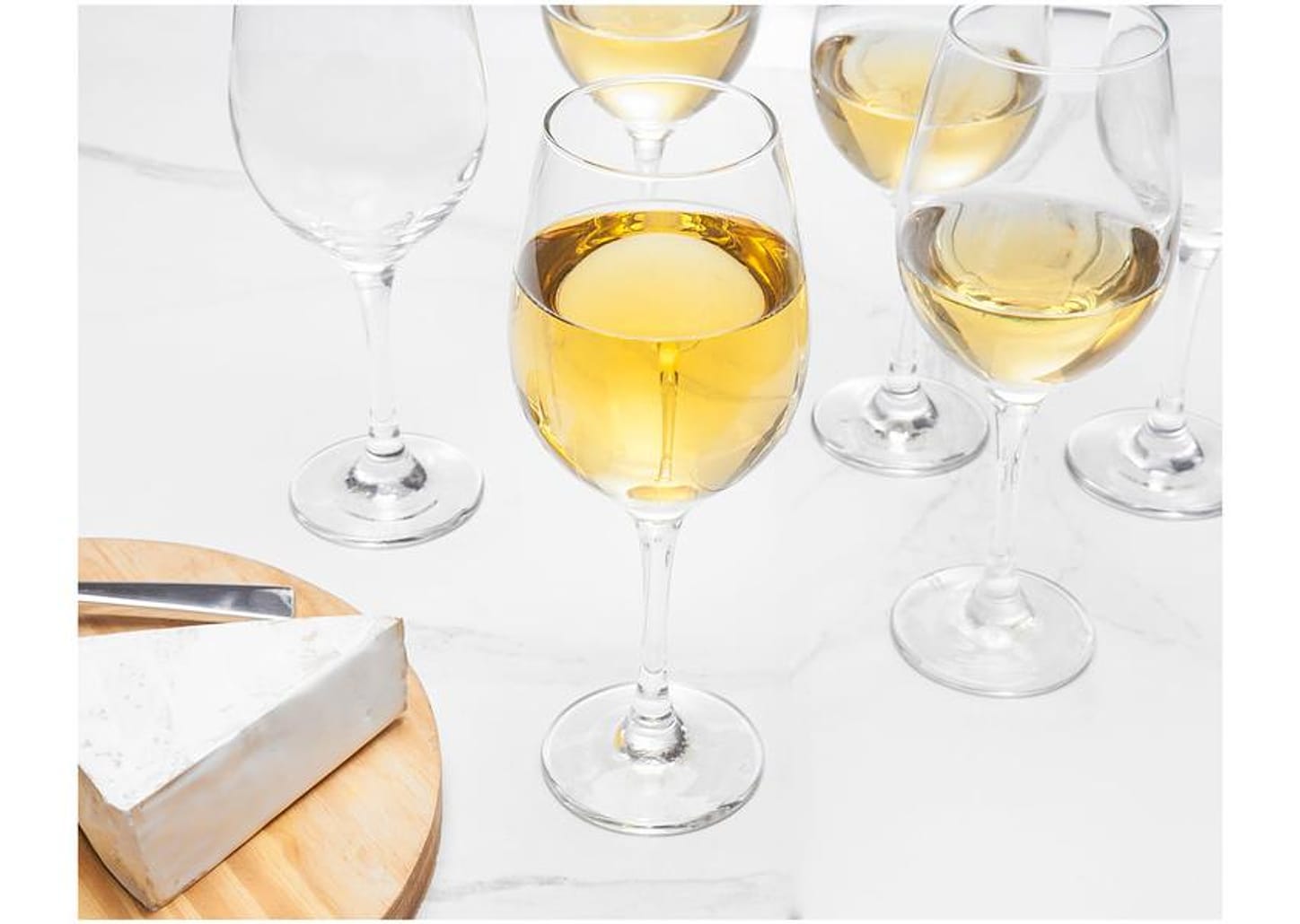 Jogo de Taças para Vinho Vidro 385ml 6 Peças - Nadir Barone