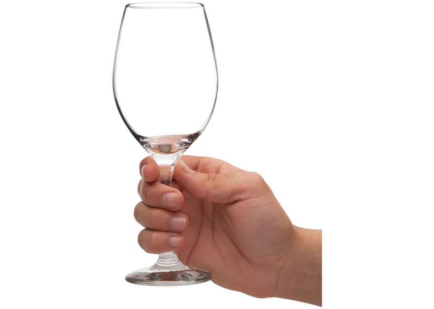 Jogo de Taças para Vinho Vidro 385ml 6 Peças - Nadir Barone