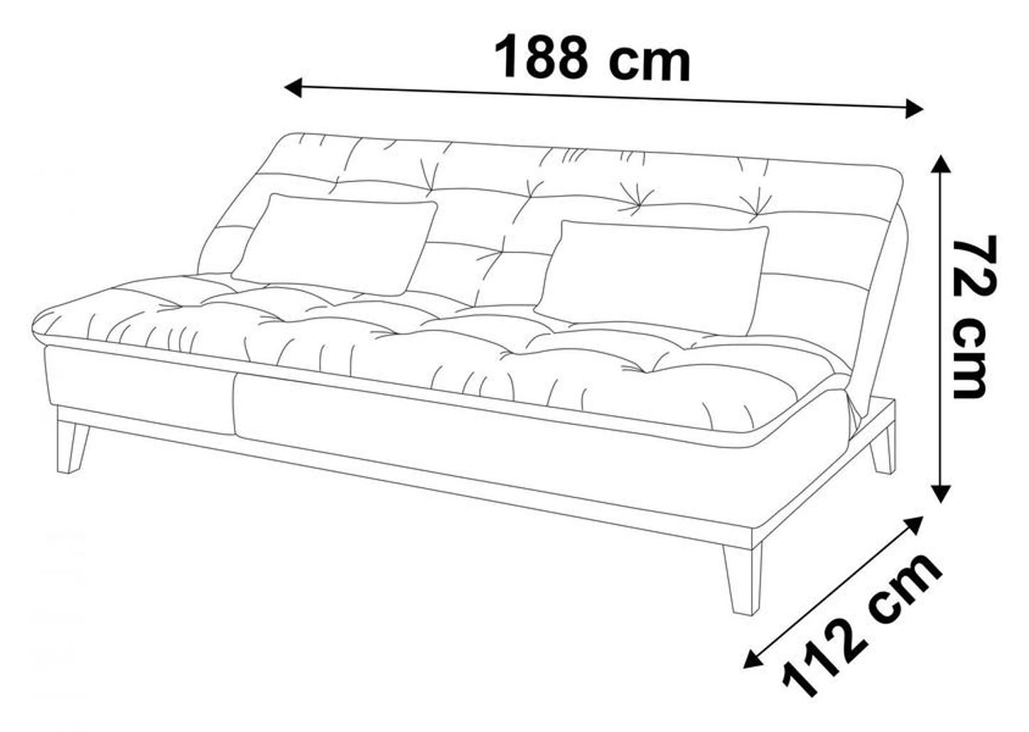 Sofá-cama Casal 3 Lugares Reclinável Suede Linoforte Jade BPM A2