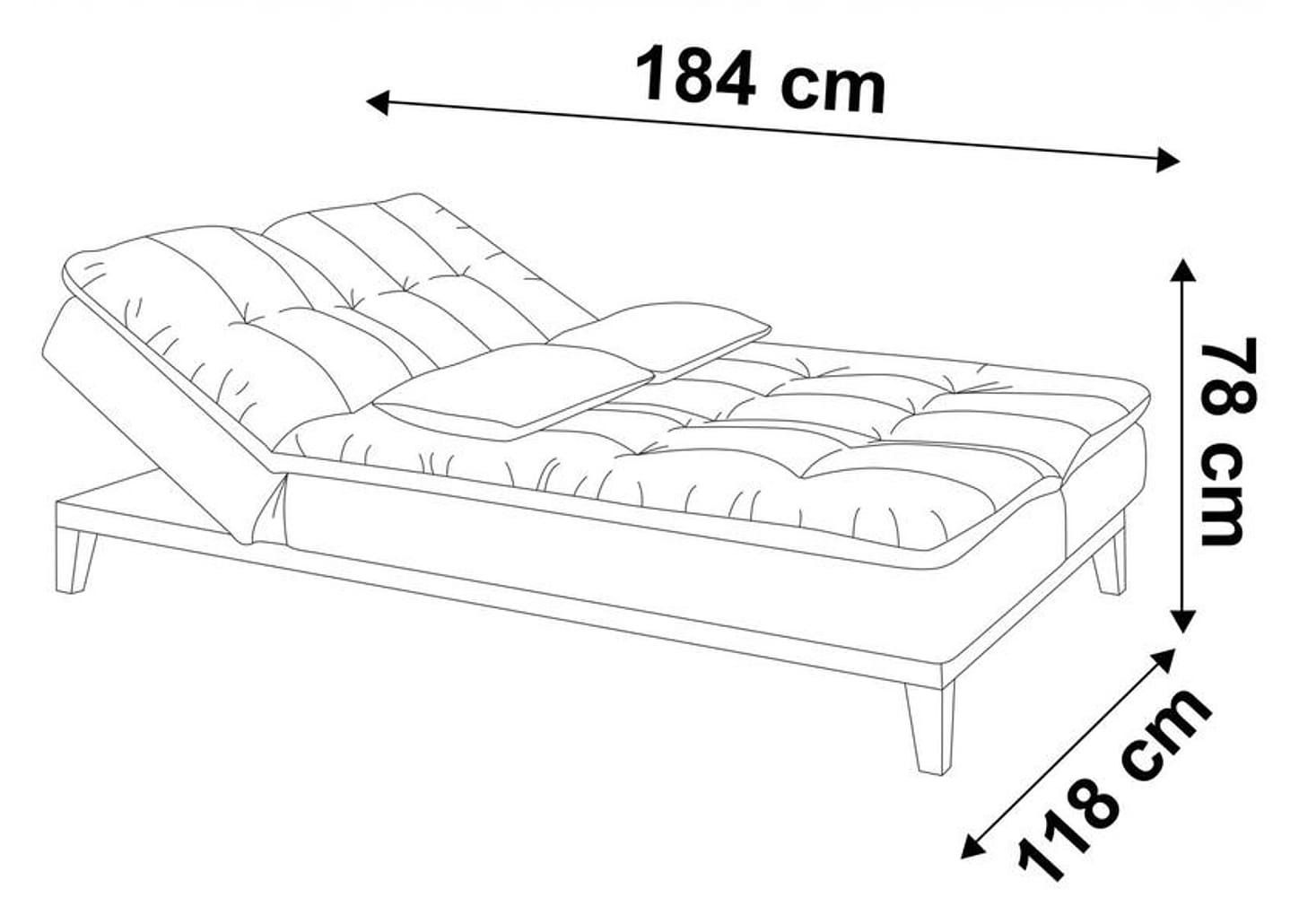 Sofá-cama Casal 3 Lugares Reclinável Suede Linoforte Jade BPM A2
