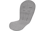 Almofada para Carrinho de Bebê Zig Zag Buba - Cinza