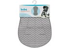 Almofada para Carrinho de Bebê Zig Zag Buba - Cinza