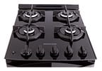 Fogão 4 Bocas Brastemp Mesa de Vidro Preto - Acendimento Automático BFO4