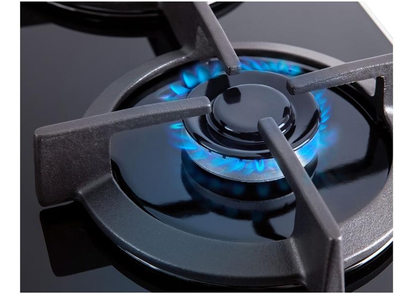 Fogão 4 Bocas Brastemp Mesa de Vidro Preto - Acendimento Automático BFO4