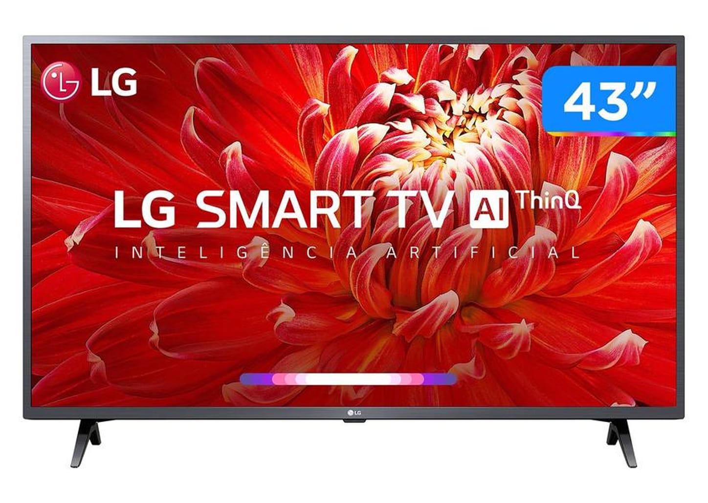 Smart TV 43” Full HD LED LG 43LM6370 60Hz - Wi-Fi Bluetooth HDR 3 HDMI 2 USB