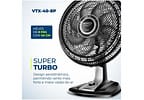 Ventilador de Mesa Mondial VTX-40-8P Turbo 40cm 3 Velocidades