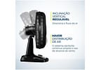 Ventilador de Mesa Mondial VTX-40-8P Turbo 40cm 3 Velocidades