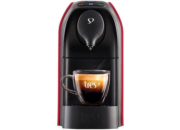 Cafeteira Espresso TRES 3 Corações Passione - Vermelho