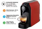 Cafeteira Espresso TRES 3 Corações Passione - Vermelho