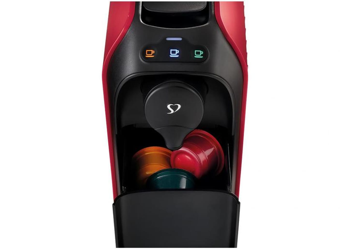 Cafeteira Espresso TRES 3 Corações Passione - Vermelho