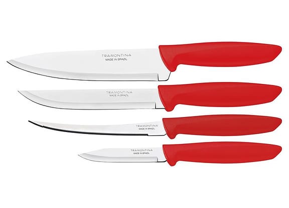 Jogo de Facas Tramontina Plenus 23498729 4 Peças