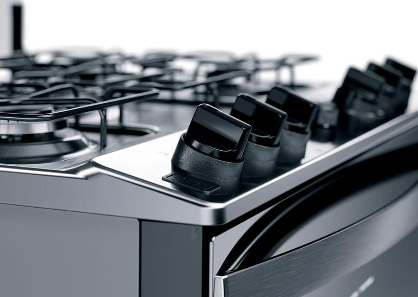 Fogão 5 bocas Brastemp Inox Duplo Forno - Acendimento Automático BFD5 NCRRNA