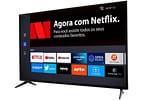 Smart TV 50” 4K DLED Vizzion LE50UHD20 - IPS Wi-Fi 3 HDMI 2 USB