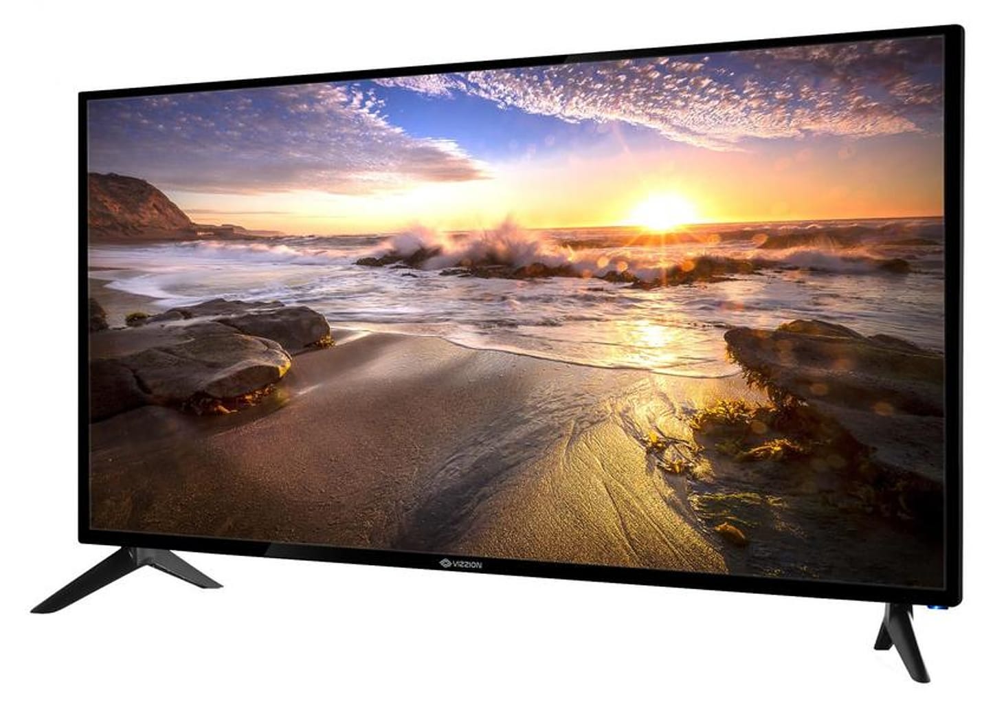 Smart TV 50” 4K DLED Vizzion LE50UHD20 - IPS Wi-Fi 3 HDMI 2 USB