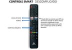 Smart TV 50” 4K DLED Vizzion LE50UHD20 - IPS Wi-Fi 3 HDMI 2 USB