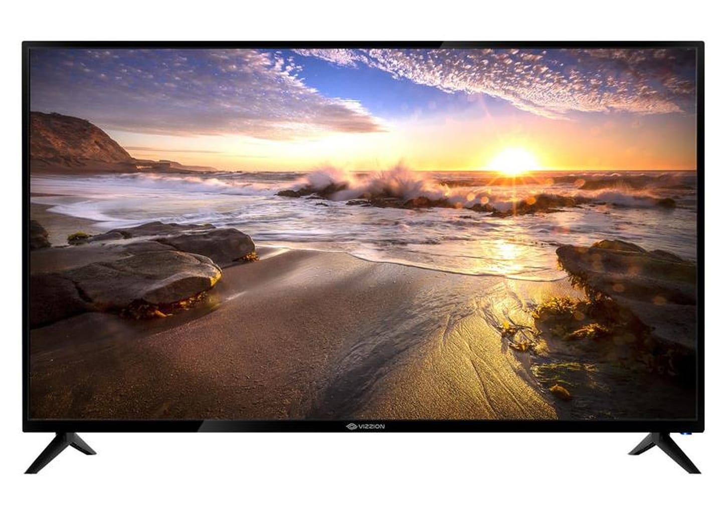 Smart TV 50” 4K DLED Vizzion LE50UHD20 - IPS Wi-Fi 3 HDMI 2 USB