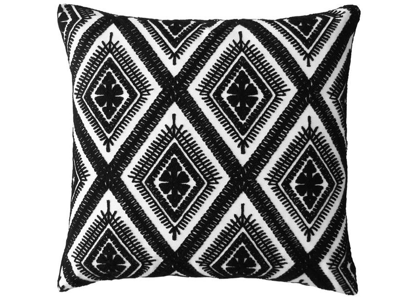 Capa de Almofada Quadrada 45x45cm - Jolitex Ternille Italiana Florença Geométrica