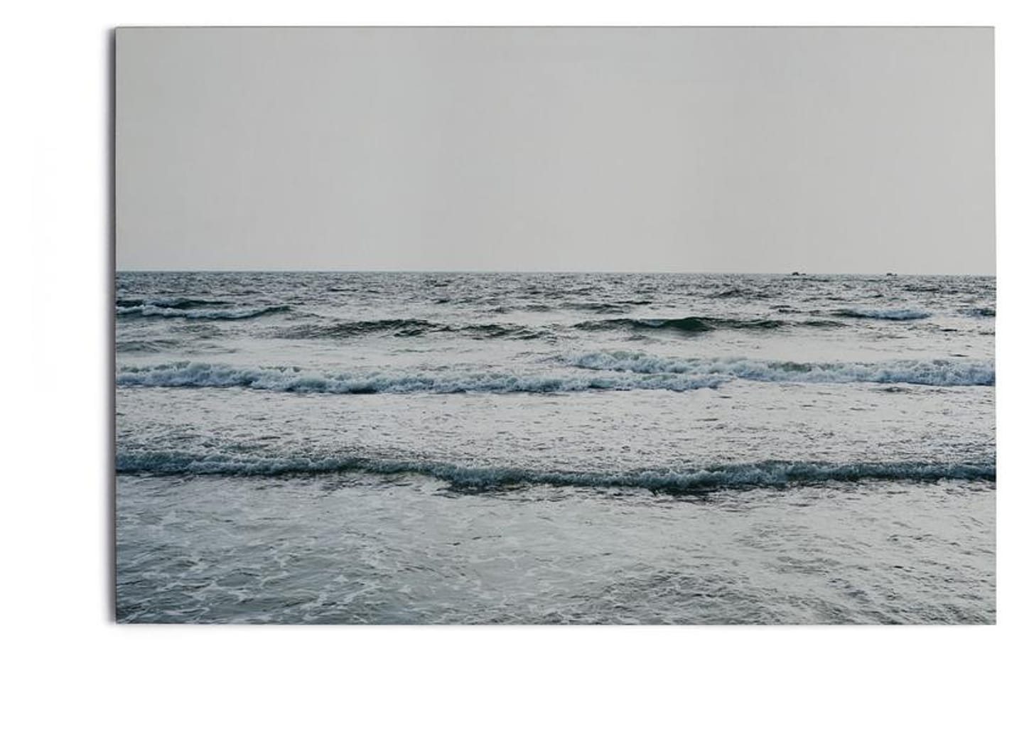 Placa Decorativa MDF Perto do Mar Ondas 30x44cm - Design Up Living