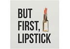 Placa Decorativa MDF First Lipstick 29x29cm - Design Up Living