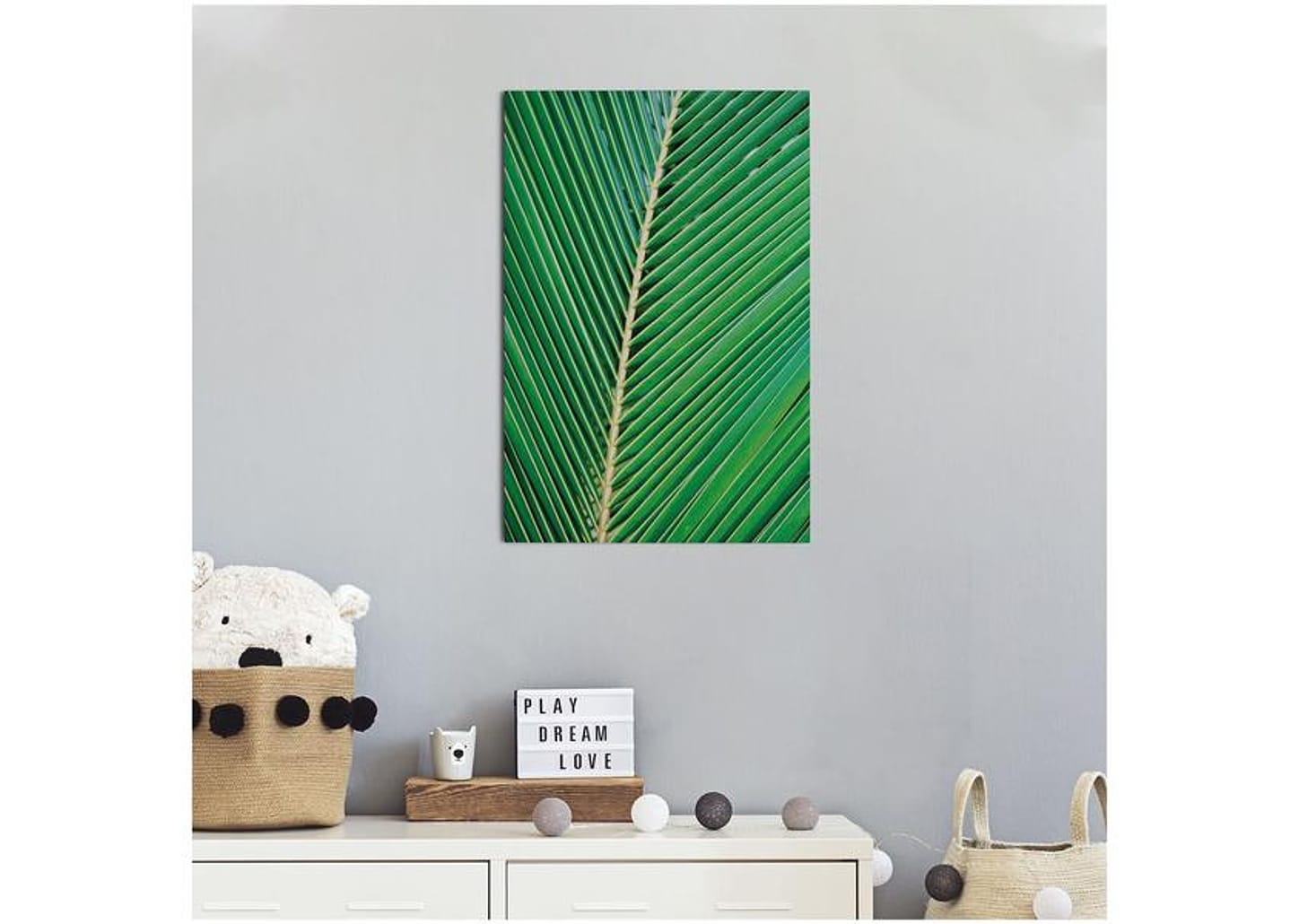 Placa Decorativa MDF Folha 30x44cm - Design Up Living