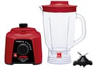 Liquidificador Arno Power Mix Limpa Fácil Vermelho com Lâminas Removíveis LQ30