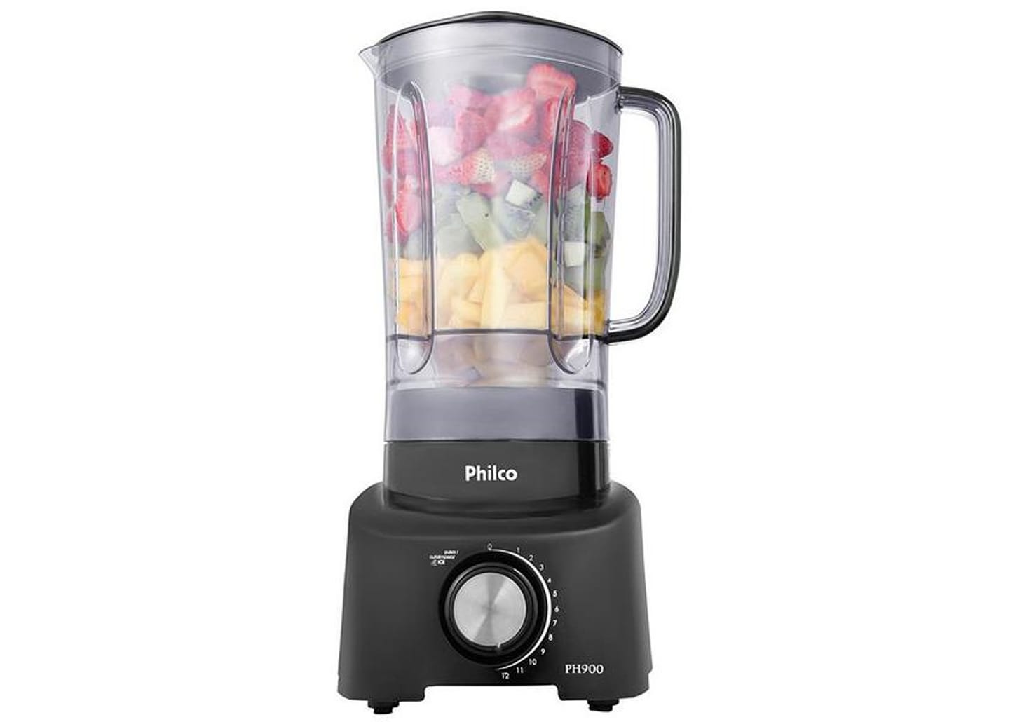 Liquidificador Philco PH900 Preto com Filtro 12 Velocidades 1200W