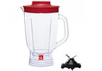 Liquidificador Arno Power Mix Limpa Fácil Vermelho com Lâminas Removíveis LQ30