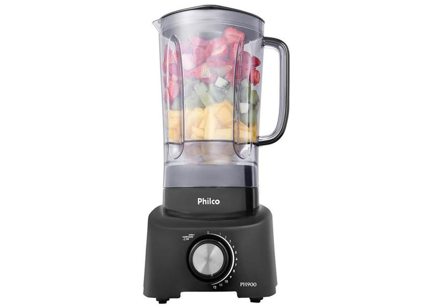 Liquidificador Philco PH900 Preto com Filtro 12 Velocidades 1200W