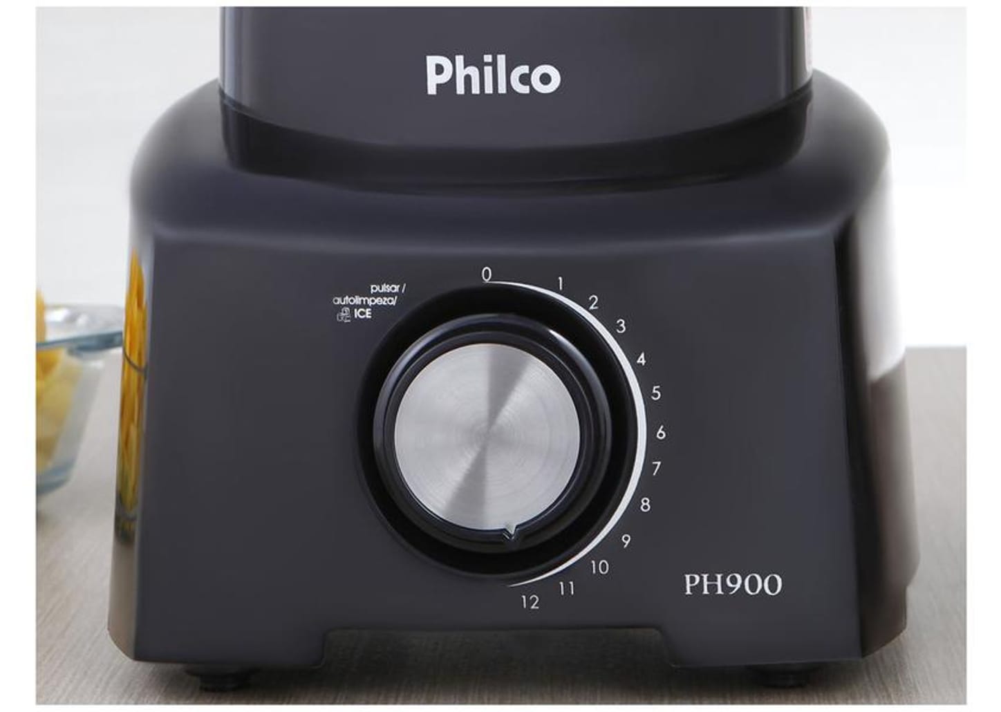 Liquidificador Philco PH900 Preto com Filtro 12 Velocidades 1200W