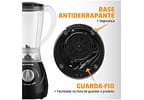 Liquidificador Mondial Easy Power L-550 Preto 2 Velocidades 550W