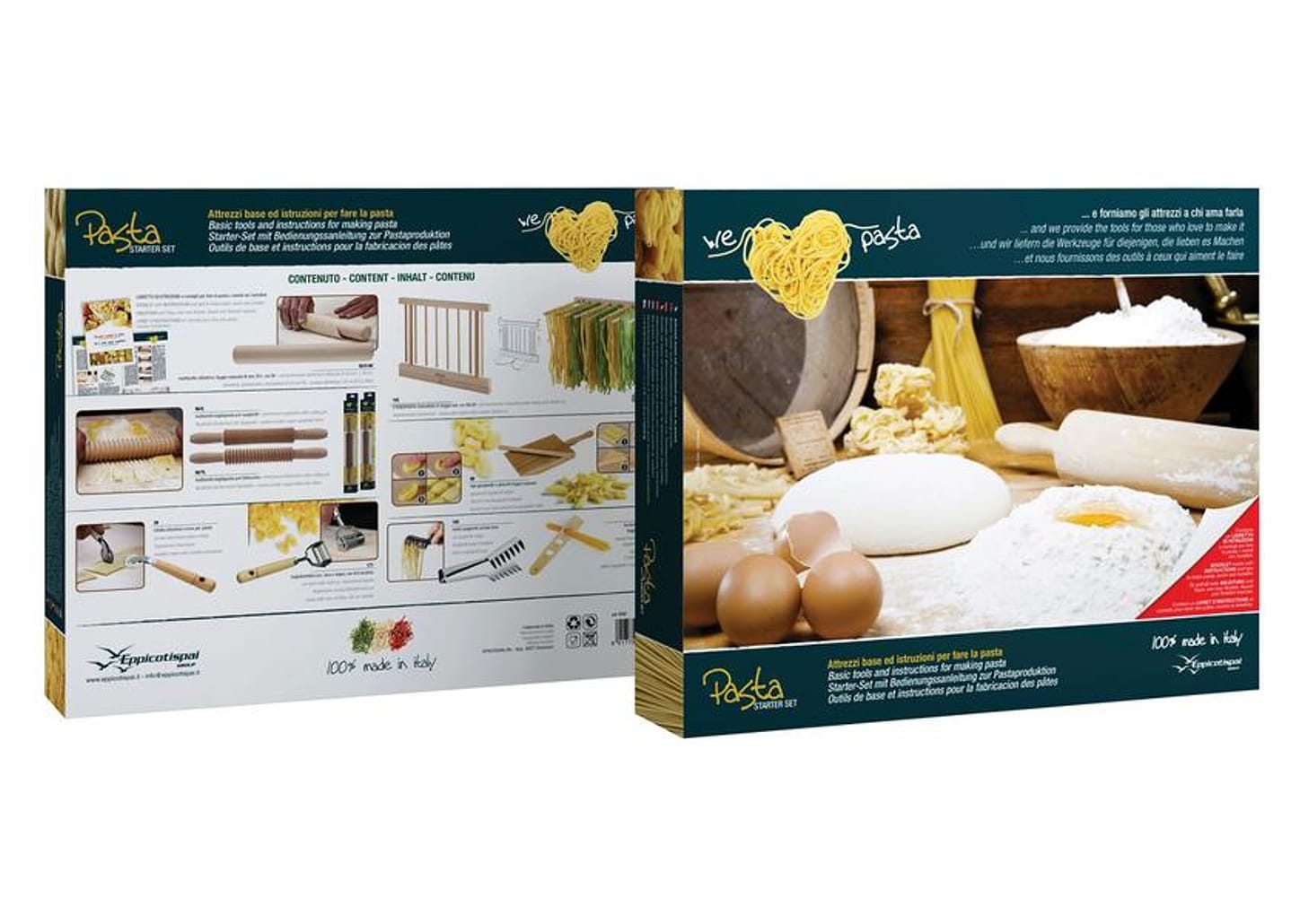 Conjunto de Acessórios para Massas Eppicotispai 32502052 9 Peças