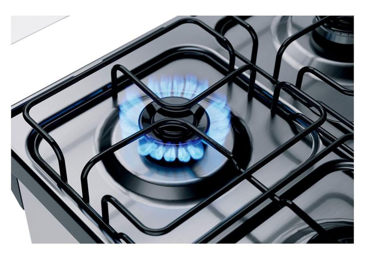 Fogão Brastemp 6 Bocas Branco com Botões Removíveis BFS6 NCBUNA Bivolt