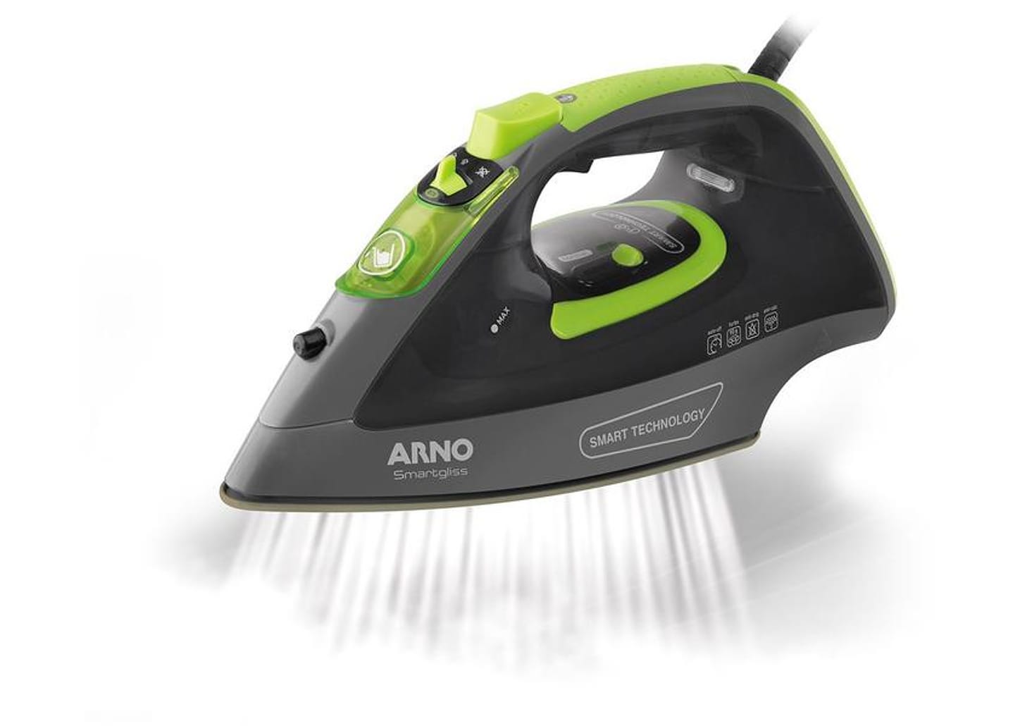 Ferro a Vapor Arno Smartgliss Inteligente com Desligamento Automático FSC1