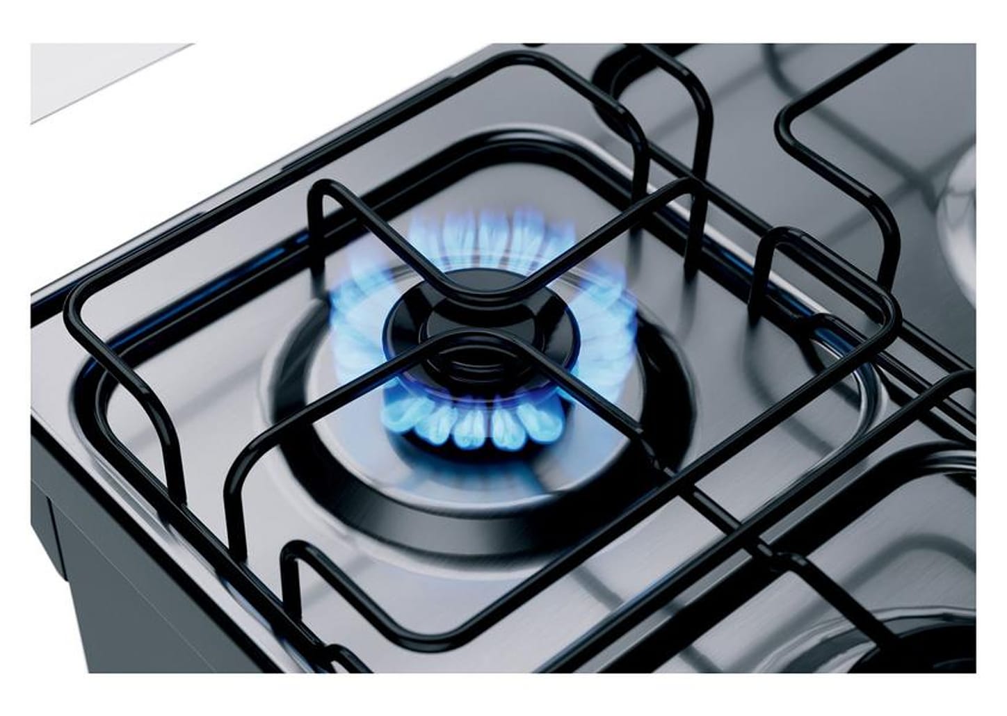 Fogão Brastemp 5 Bocas Inox com Botôes Removíveis - BFS5NCR Bivolt