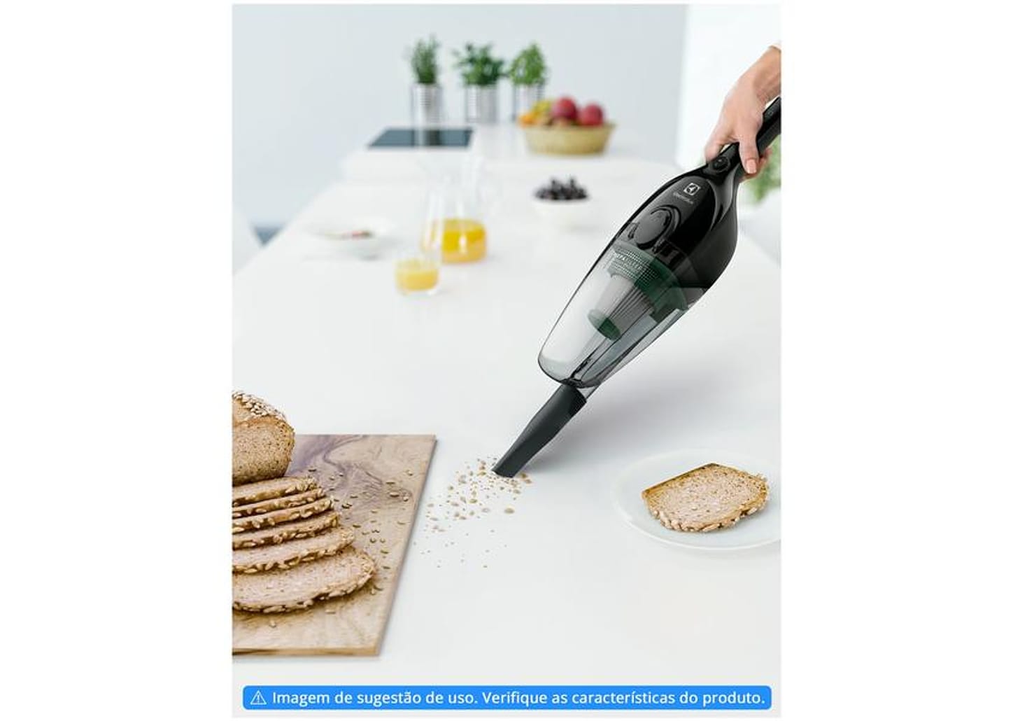 Aspirador de Pó Portátil e Vertical Electrolux 1000W Power Speed STK12 Preto