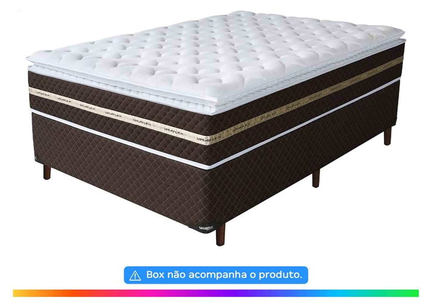 Colchão Casal Umaflex Mola 33cm de Altura Prada