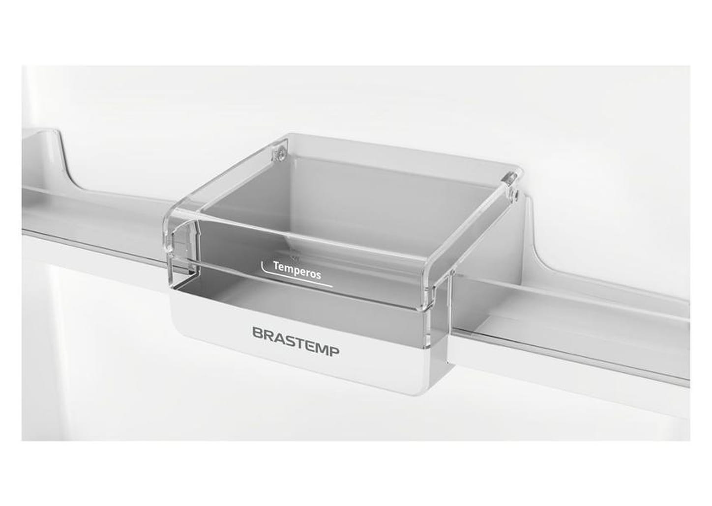 Geladeira Brastemp Frost Free Duplex 375L Inox - Compartimento Extrafrio Fresh Zone BRM44HK 110V
